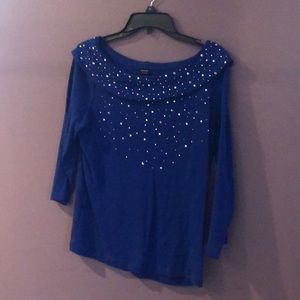 Scoop neck blouse
